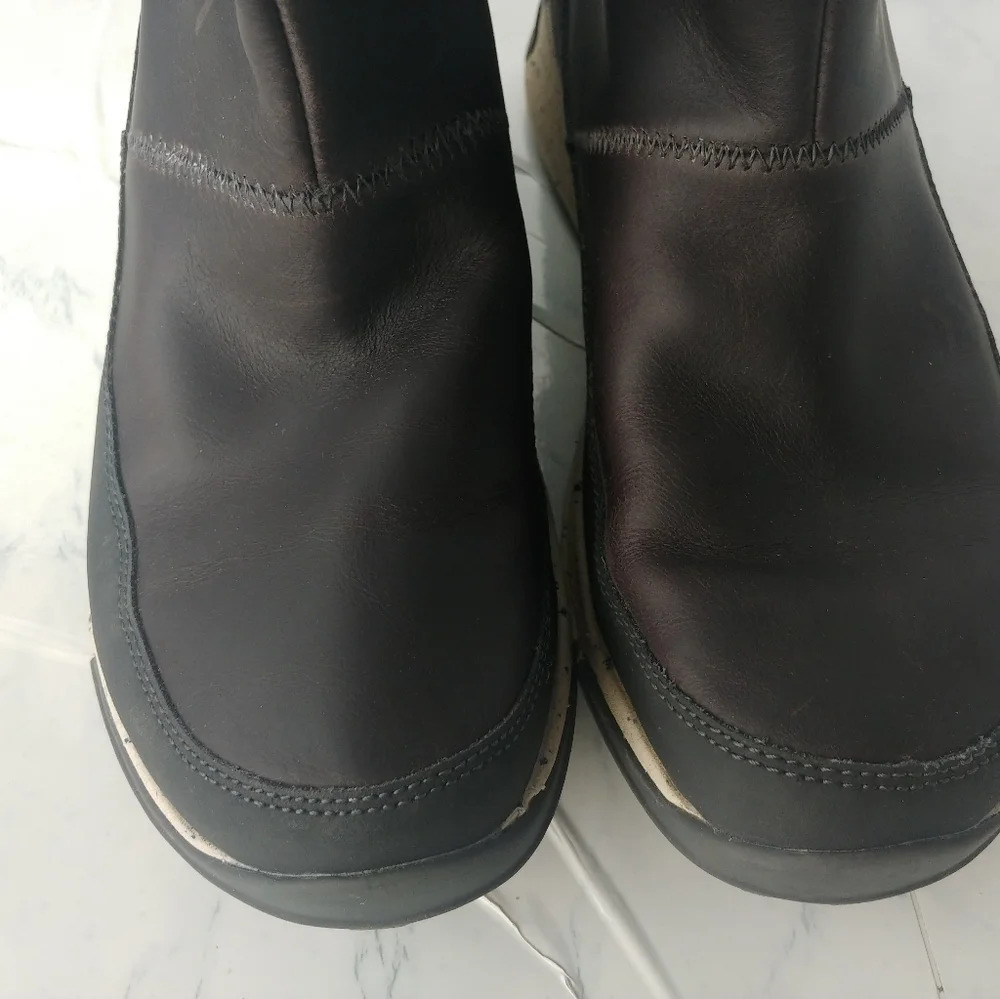Chaco Borealis Mid Winter Boots Womens Size 8.5 Waterproof Black/Brown - Picture 2 of 11